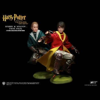 Harry Potter My Favourite Movie Action Figure 2-Pack Potter and Malfoy Quidditch Version 26 cm